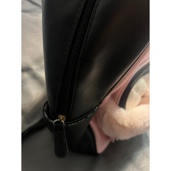 Betsy Johnson pink sloth backpack with furry movable arms - Picture 12 of 16